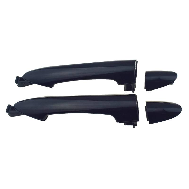 Autotürgriff Außen Vorne Schwarzer Außentürgriff Mit Kappe Für Kia Für Picanto 2011–2016 82651-1Y000 82661-1Y000 83651-1Y000 83661-1Y000 Außentürgriff Automotive(F) von Cstearqp