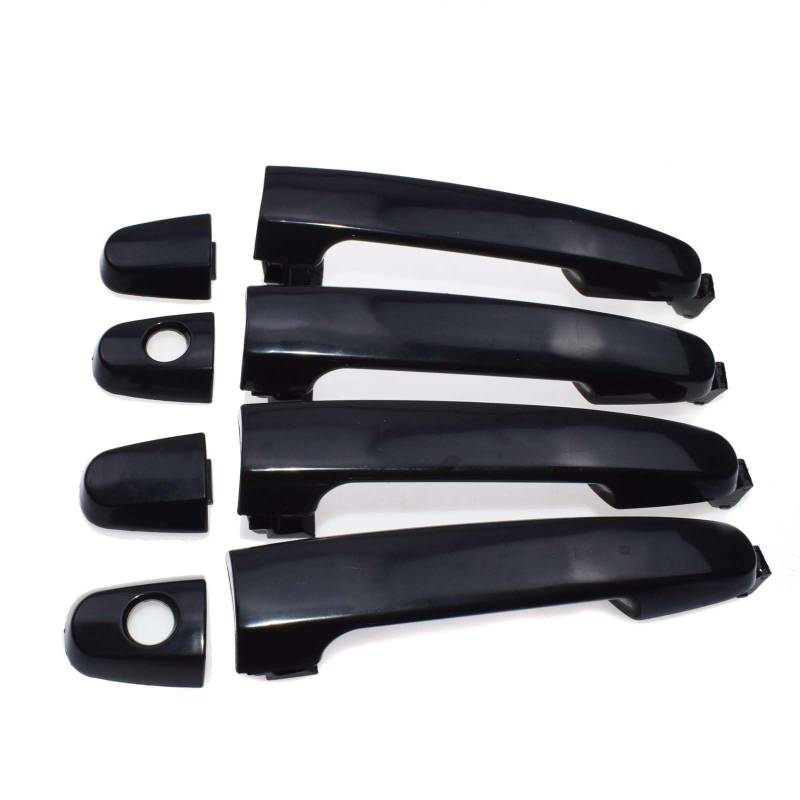Autotürgriff Außen Vorne Schwarzer Außentürgriff Vorne Hinten Links Rechts 69211AA020 69227AA010 Für Toyota Für Camry Für Corolla Für Matrix Für RAV4 Für Yaris Außentürgriff Automotive(D) von Cstearqp