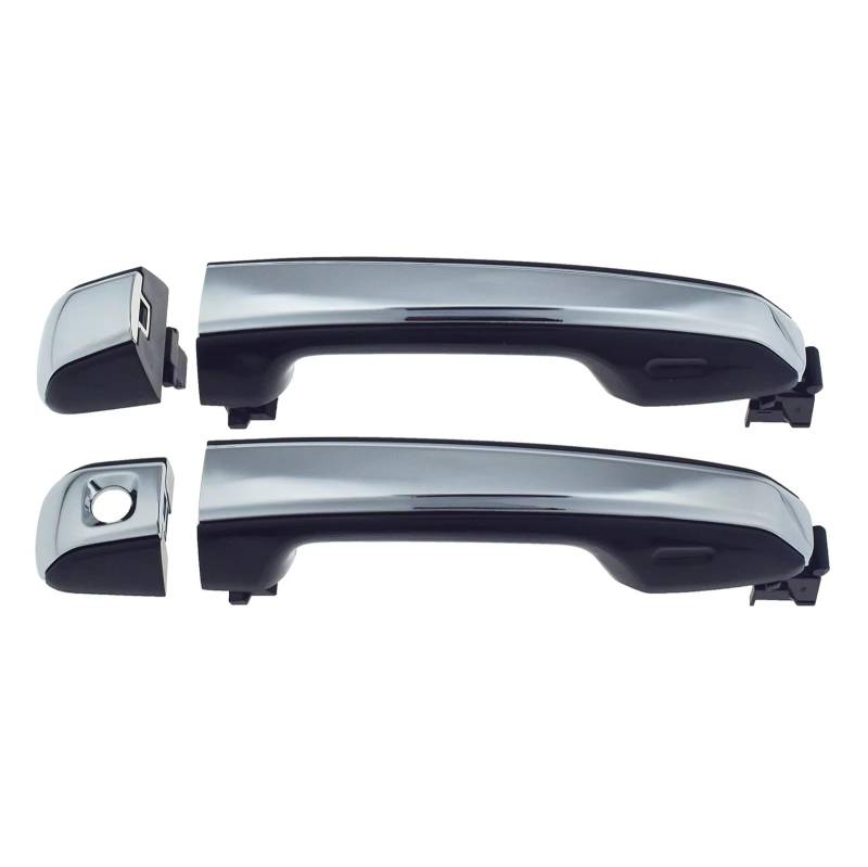 Autotürgriff Außen Vorne Vorne Links Rechts Außentür Griff 2010-2021 Für Toyota Für 4Runner Für Land Für Cruiser Für Lexus Für GX460 Außentürgriff Automotive(Front L R) von Cstearqp