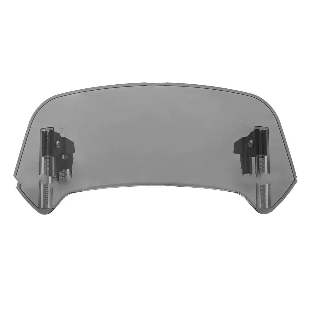 Motorrad Frontscheibe Für CBR Für 125R Für X-ADV750 Für NC750X Für Varadero Universal Motorrad Windschutzscheibenverlängerung Spoiler Clamp Deflektor Motorrad-Windschild(Large A) von Cstearqp