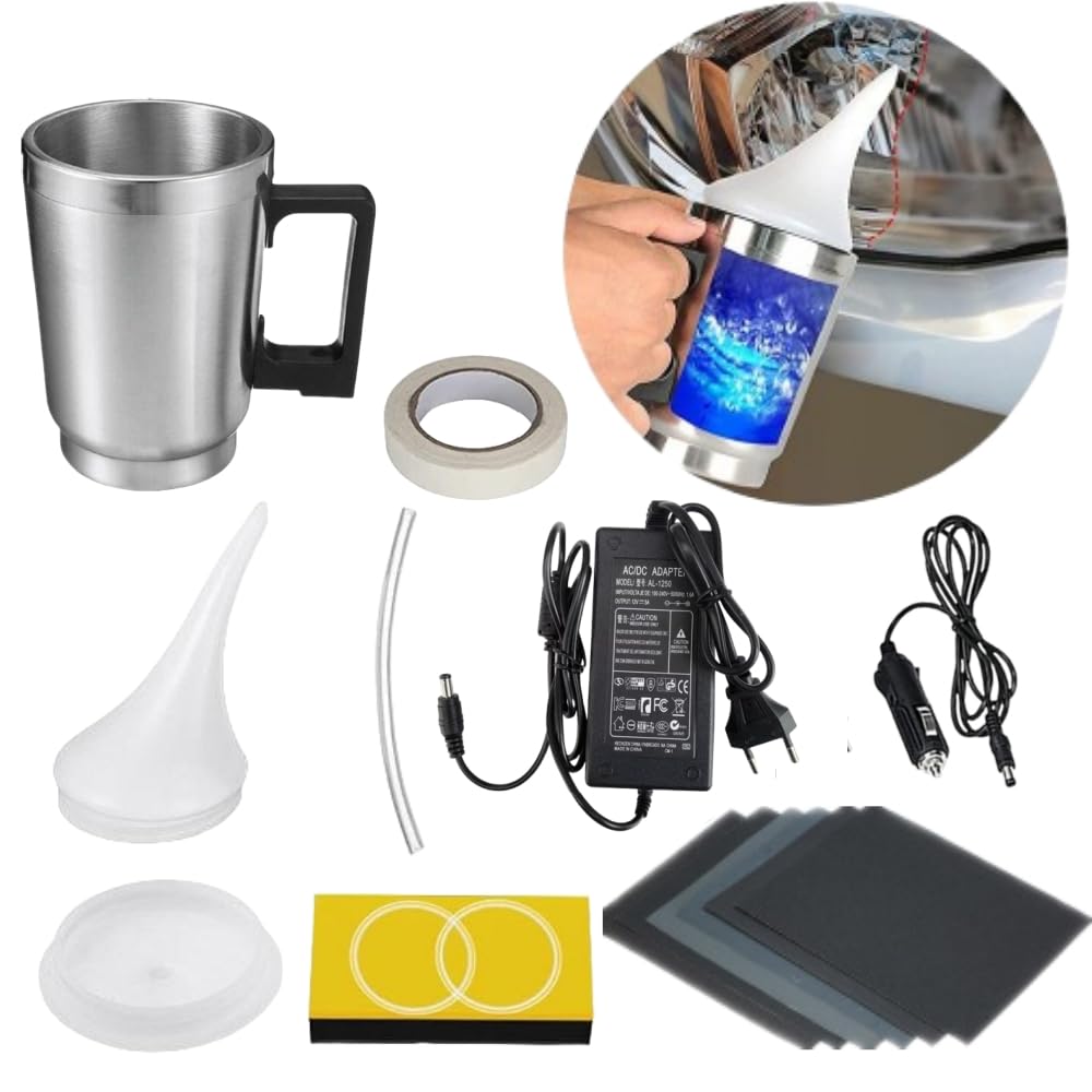 Ctopkatuo Scheinwerfer Aufbereitung Set, Das Komplette Scheinwerfer Polierset, Scheinwerfer Bedampfen Set Ctopkatuo Scheinwerfer Aufbereitung Set, Das Komplette Scheinwerfer Polierset, Scheinwerfer Bedampfen Set von Ctopkatuo