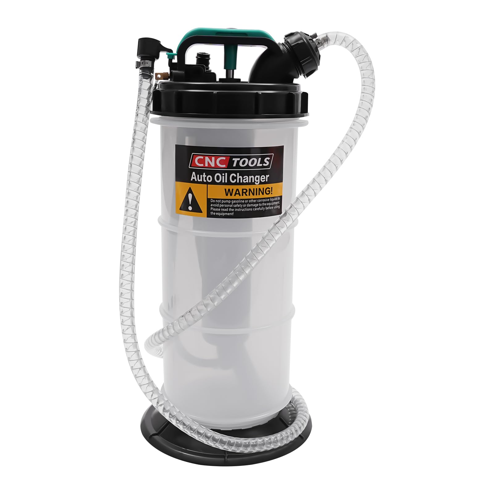 CuCummoo 5.3L Ölabsaugpumpe, Manueller Flüssigkeitsabsauger mit 4 Schläuche Ölwechsler Flüssigkeitsabsaugpumpe Bremsflüssigkeitsabsaugpumpe CuCummoo 5.3L Ölabsaugpumpe, Manueller Flüssigkeitsabsauger mit 4 Schläuche Ölwechsler Flüssigkeitsabsaugpumpe Bremsflüssigkeitsabsaugpumpe von CuCummoo