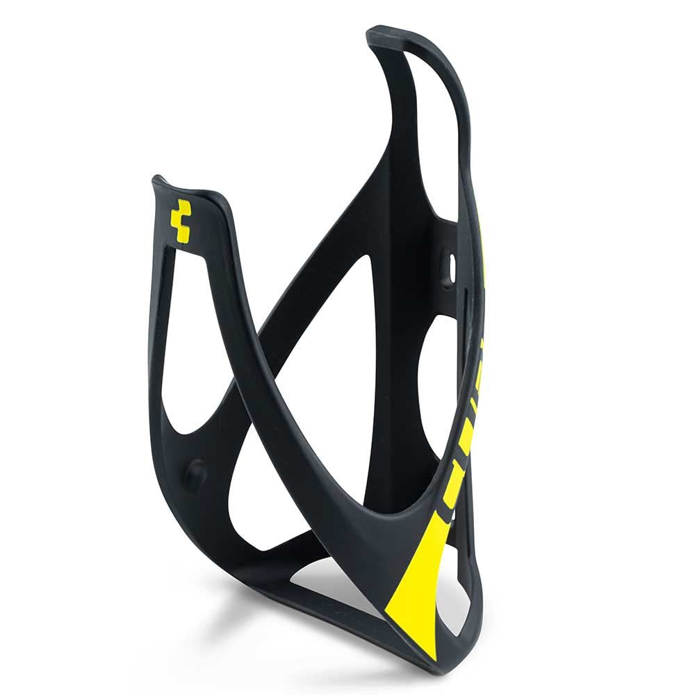 Cube Flaschenhalter HPP matt Black´n´flashyellow, schwarz Cube Flaschenhalter HPP matt Black´n´flashyellow, schwarz von Cube