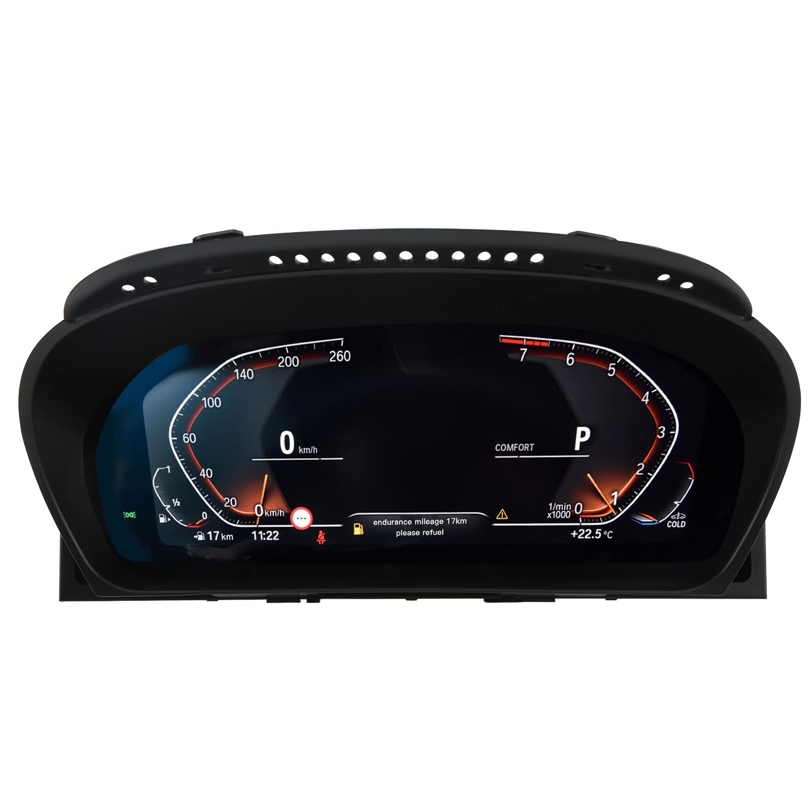 12,3-Zoll-Auto-LCD-Bildschirmmessgerät für X5 E70 2006-2013, Auto-Digitalanzeigen, Kfz-Tachometer, Anzeigeinstrument, Dash-Cluster-Monitor von Cuifati