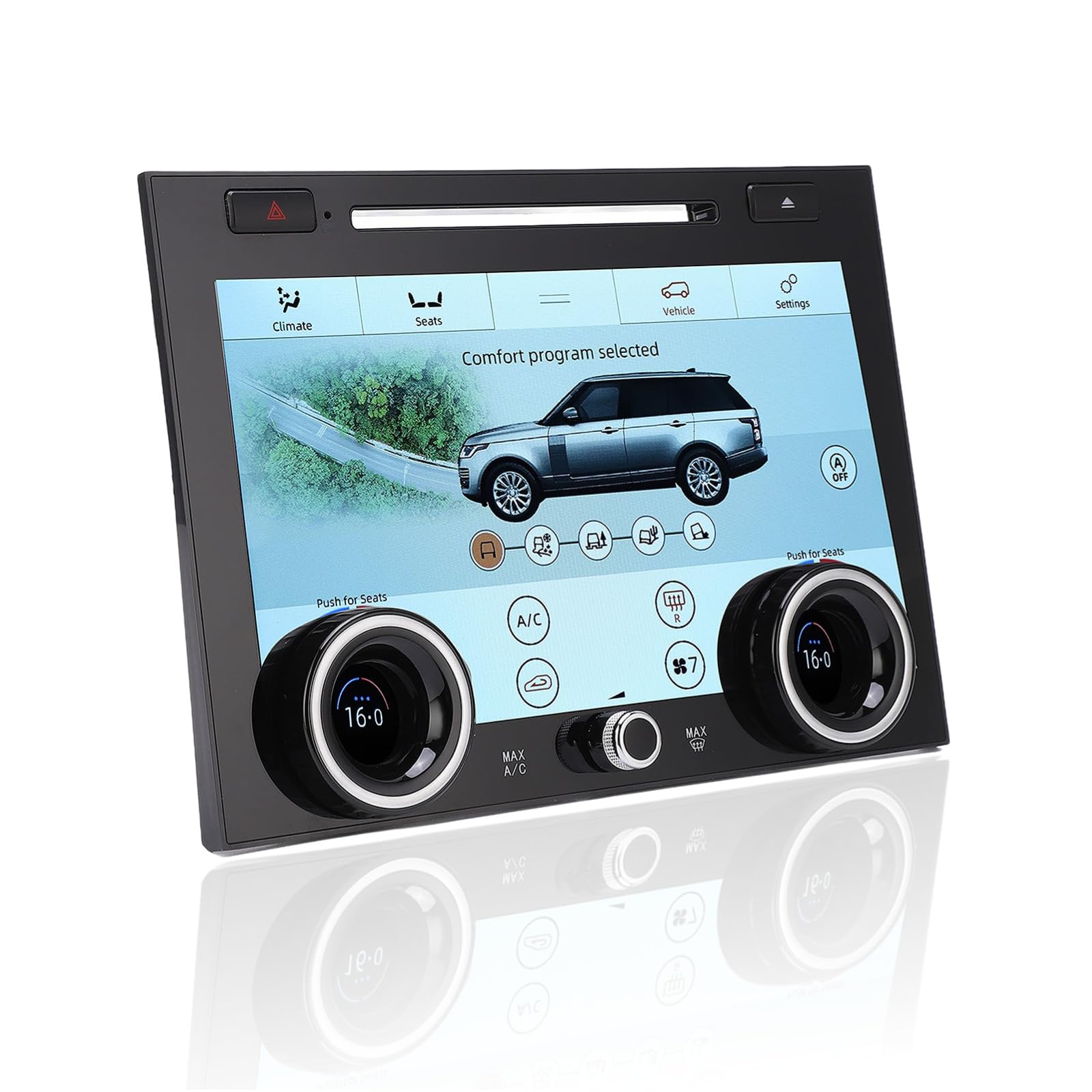 AC-Panel für Land Rover Range Rover L405 2013 Bis 2017, 10-Zoll-Klimasteuerungsplatine für Autoklimaanlagen, 1080p-LCD-AC-Touchscreen, Upgrade-Version mit Installationsanleitung von Cuifati
