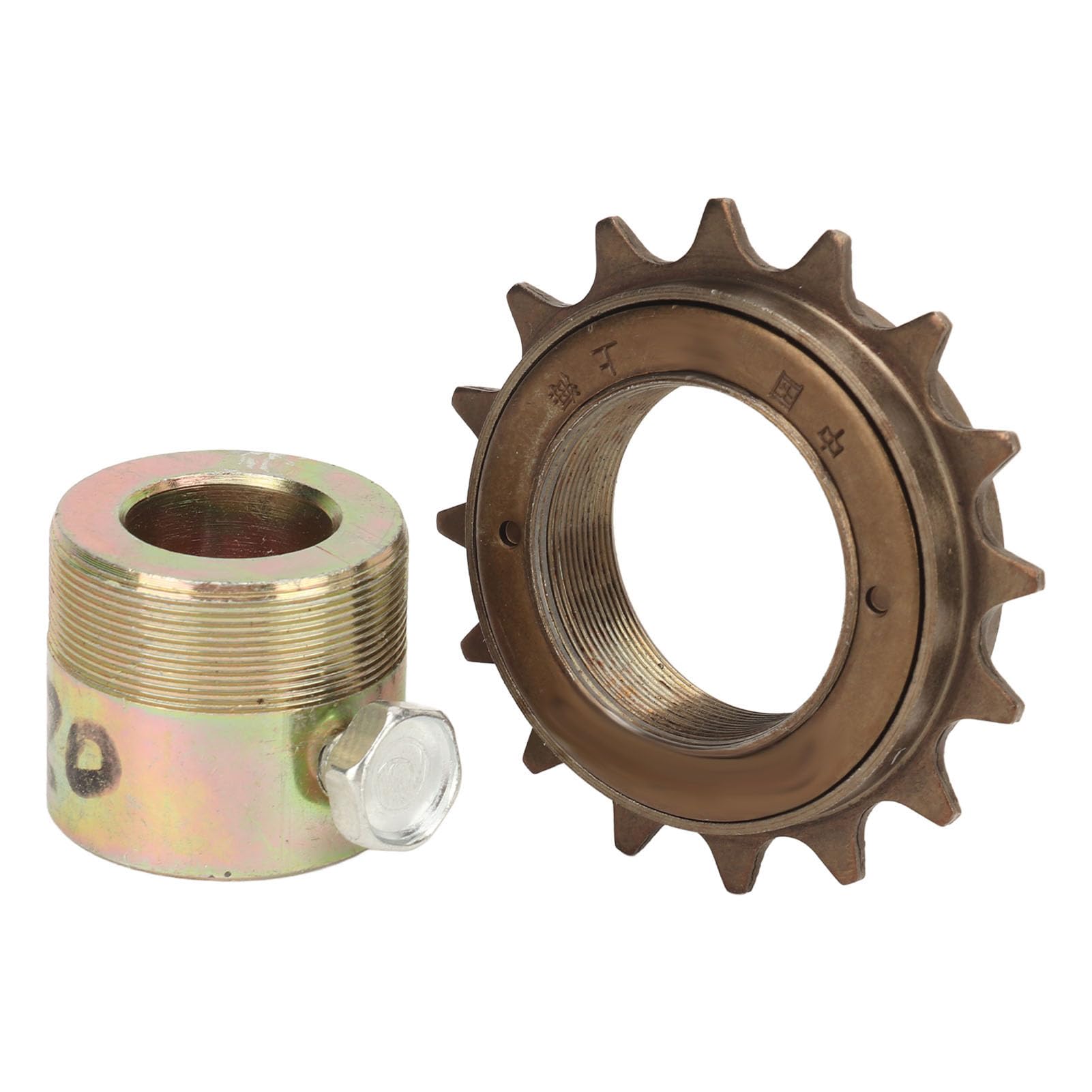 Culnflun 16T Freilauf mit 20mm Adapter Premium Eisenmaterial Design Leicht Einfach Installation Verbessertes Stromgetriebe für elektrische Dreiräder Motorräder Karts von Culnflun