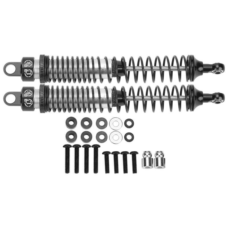 Culnflun 2pcs 130 mm RC Metall -Stoßdämpfer Dämpfer Set für HSP RGT Himoto Redcat 1/10 RC Auto (Schwarz) von Culnflun