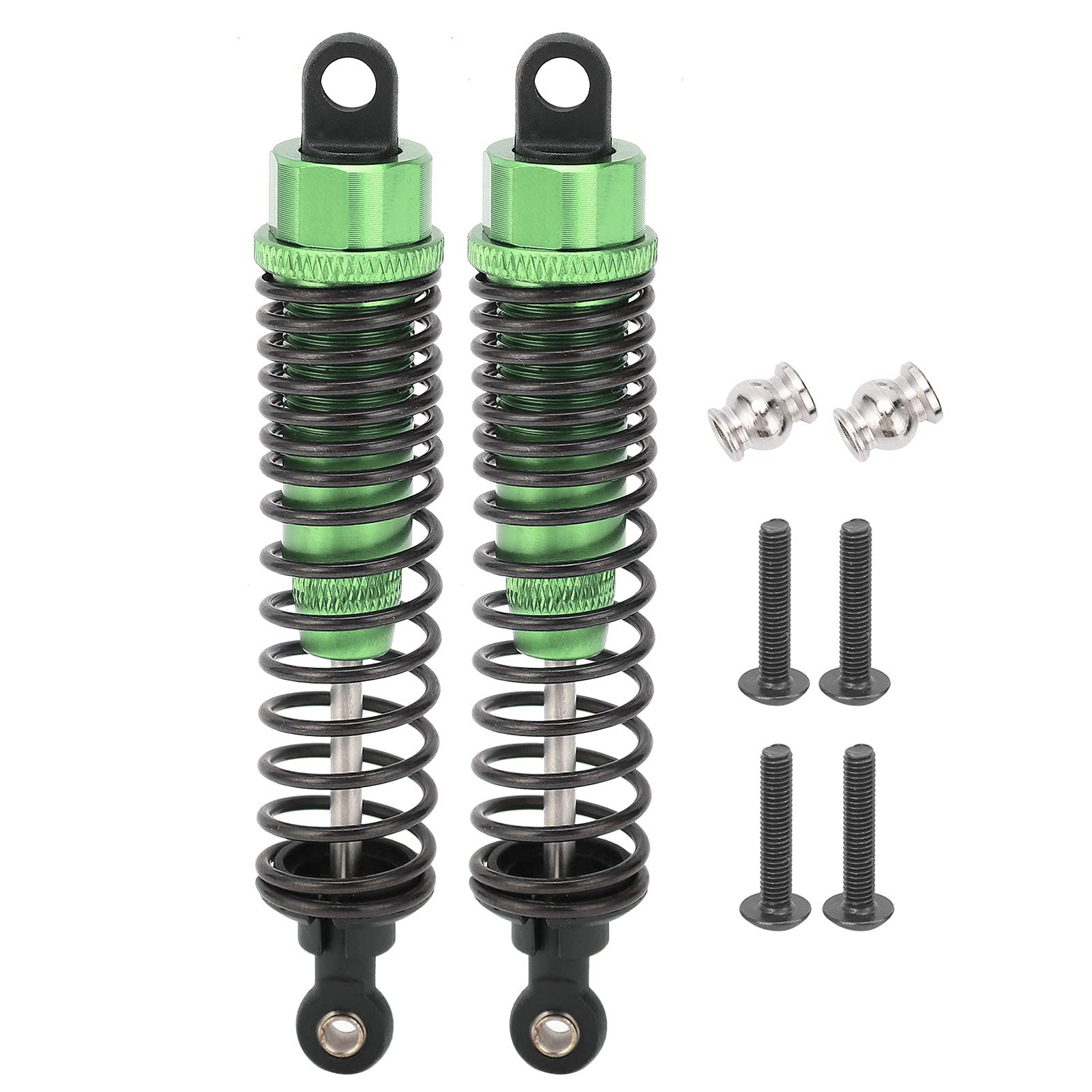 Culnflun Metall 100mm Stoßdämpfer Feder dämpfer Ersatz für SLASH 2WD RC Auto (Grün) von Culnflun