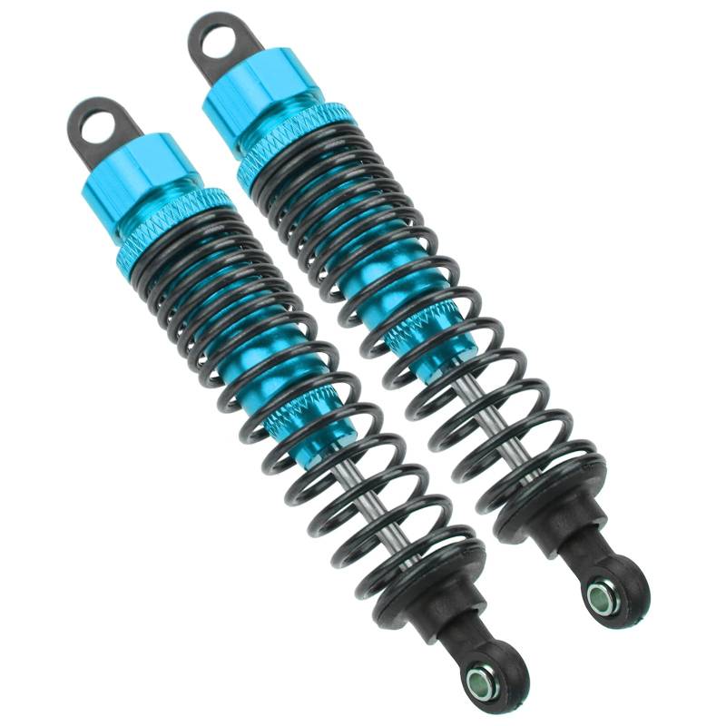Culnflun RC -Stoßdämpfer, 2pcs 100 mm RC Metall -Stoßdämpfer Dämpfer, Schrägstrich 2WD RC -Auto -Upgrade -Teile (Blue) von Culnflun