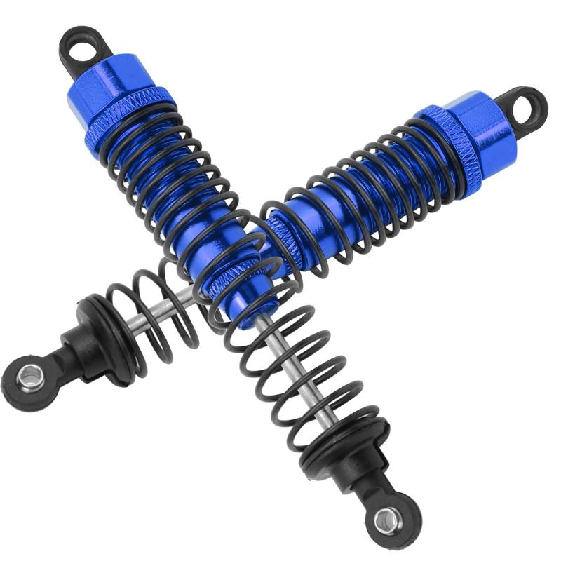 Culnflun RC -Stoßdämpfer, 2pcs 108 mm RC Metall -Stoßdämpfer Dämpfer für Schrägstriche 2WD RC -Auto -Upgrade -Teile (Blau) von Culnflun