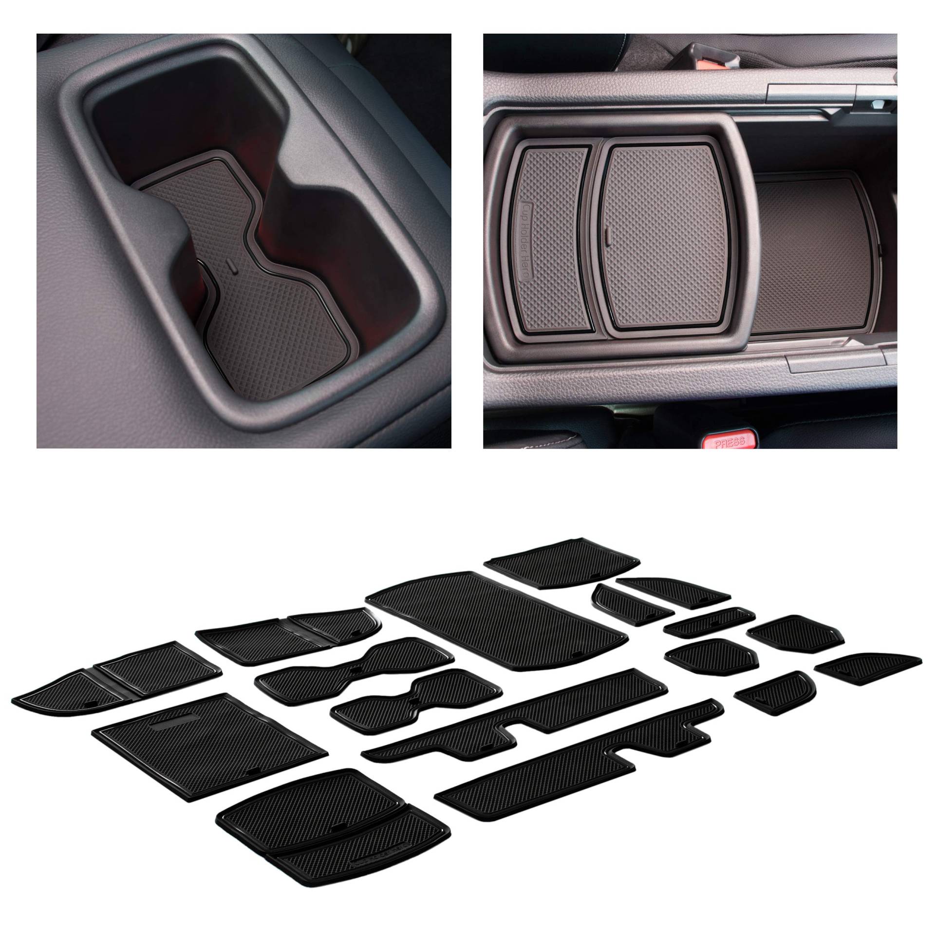 CupHolderHero Custom Fit Tasse, Tür, Mittelkonsoleneinsatz Zubehör für 2018 2019 2020 Honda Accord 17-teiliges Set CupHolderHero Custom Fit Tasse, Tür, Mittelkonsoleneinsatz Zubehör für 2018 2019 2020 Honda Accord 17-teiliges Set von CupHolderHero