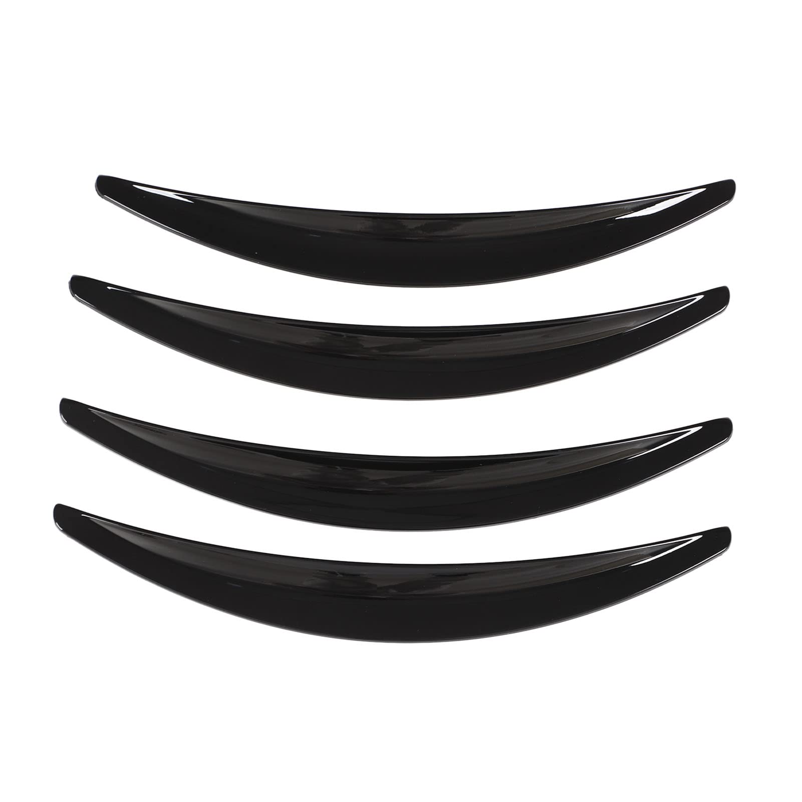 Rad-Kotflügelverbreiterungen, Auto-Spritzschutz-haltbare Glatte Oberfläche für Fahrzeug (Schwarz gebacken) von Cuque