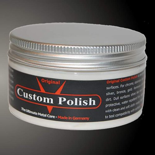 CUSTOM POLISH ORIGINAL 120g Chrompolitur Chrom Alu Edelstahl Politur von Custom Polish