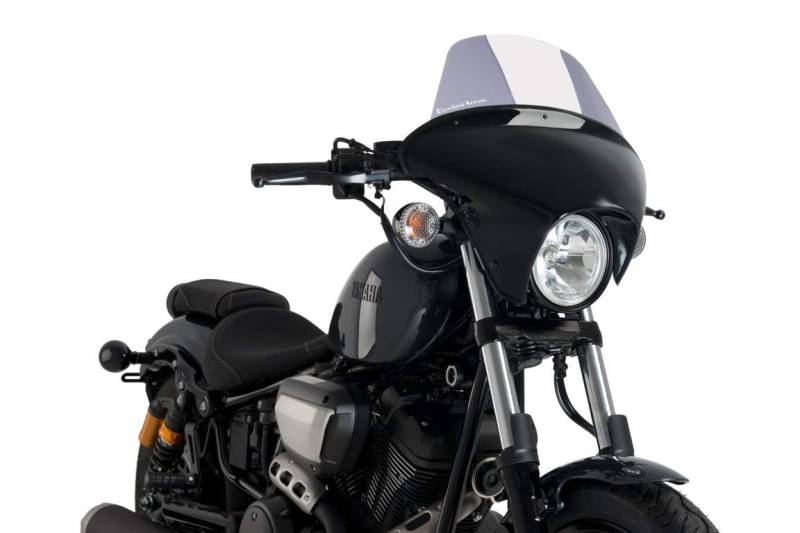 Batwing SML Langer Bildschirm Stak Getönt für Yamaha XV950 14'-20', Yamaha XV950 R 14'-20' von Customacces