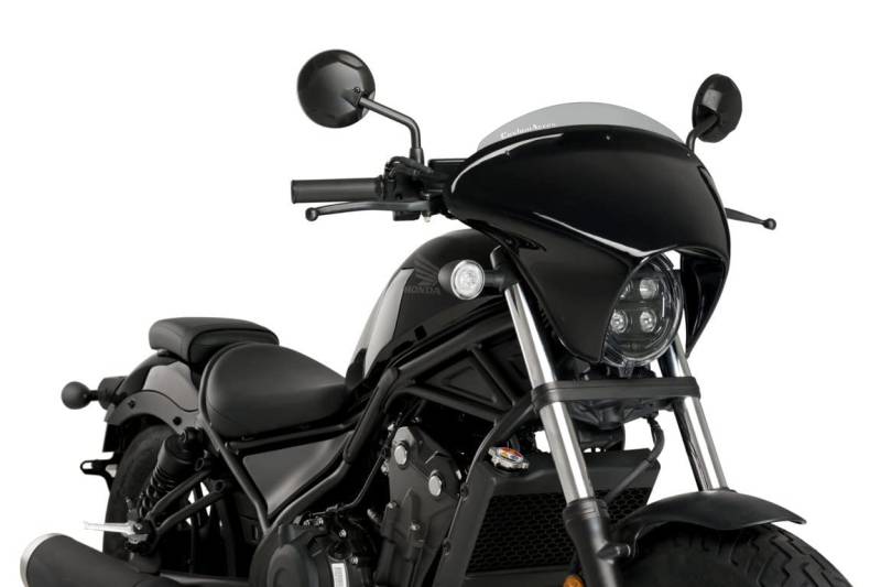 Batwing SML Kurzer Bildschirm Transparent für Honda CMX 500 Rebel 20'-22' von Customacces