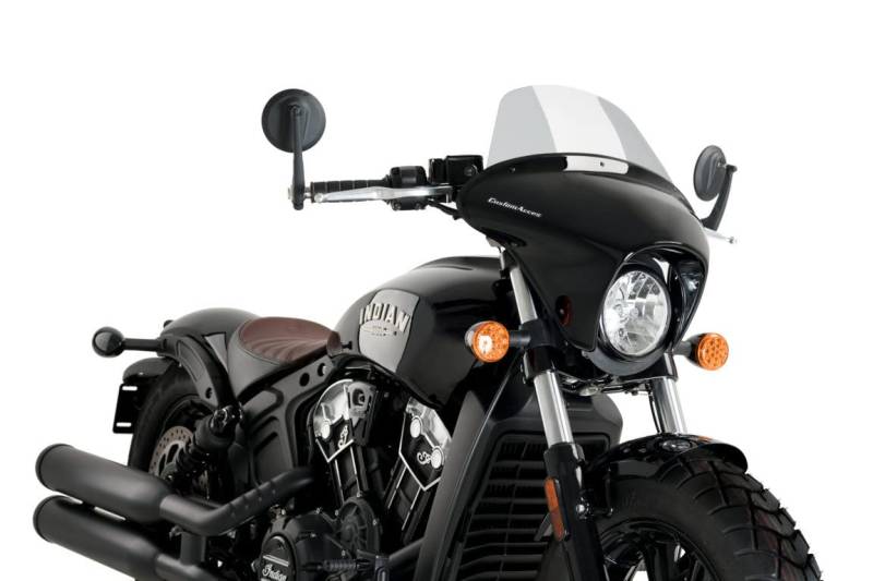 Customacces Batwing SML Langer Scheibe Getönt Indian Scout Bobber 18'-21' von Customacces