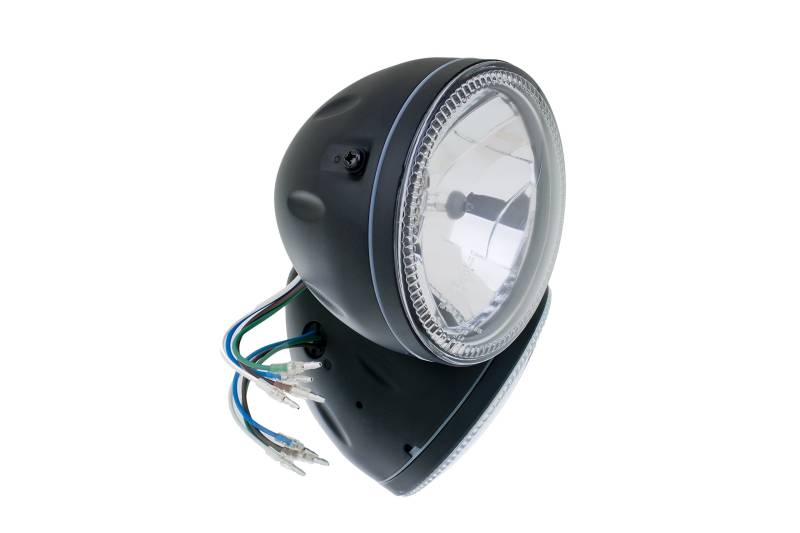 Customacces FA0002N Hauptlampe Homologiert von 140 mm Durchmesser, Schwarz von Customacces