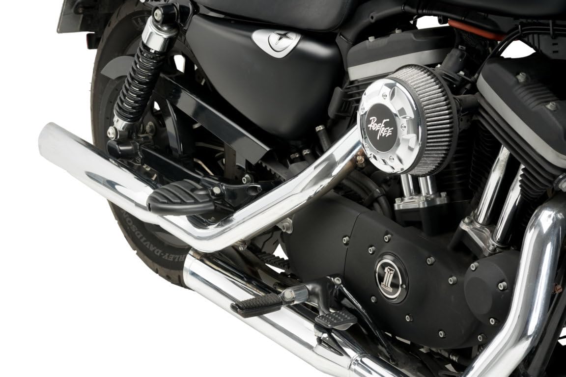 Trittbretter Fahrer Modell Delta S für Kawasaki Vulcan 650S '14 von Customacces