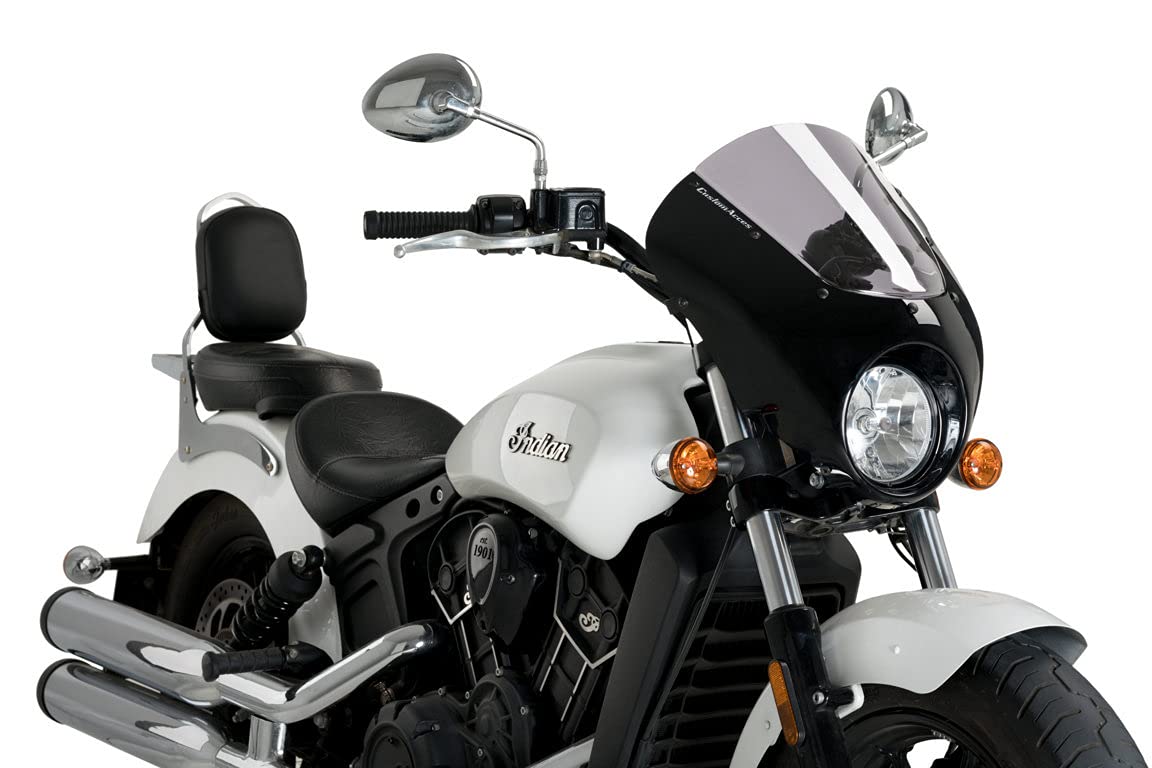 Verkleidungscheibe Modell Dark Night Getönt für Indian Scout 15'-21', Indian Scout Bobber Sixty 16'-21', Indian Scout Sixty 16'-21' Verkleidungscheibe Modell Dark Night Getönt für Indian Scout 15'-21', Indian Scout Bobber Sixty 16'-21', Indian Scout Sixty 16'-21' von Customacces