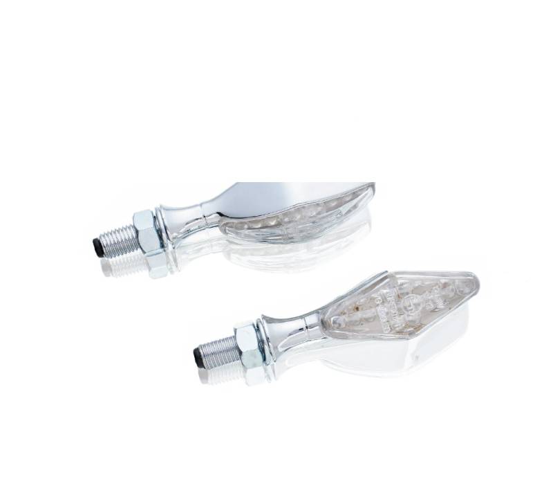 Customacces ID0001J Blinker Set Road Model Transparent Glas Homologiert von Customacces