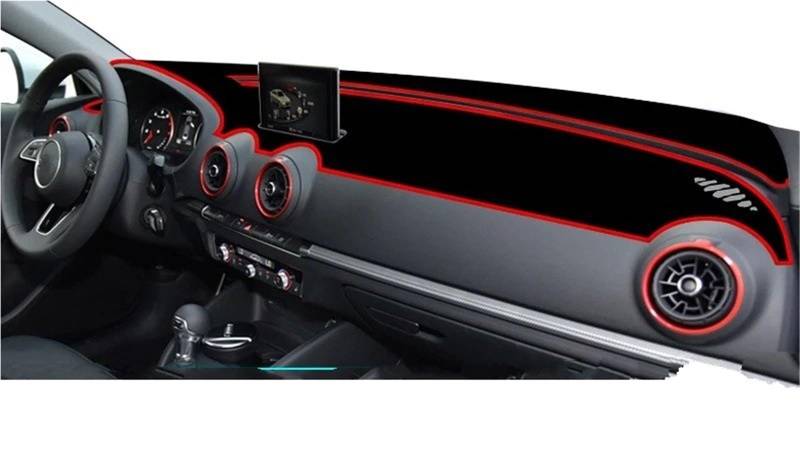 Auto Dash Mat Für A3 Für 8V 2014 2015 2016 2017 2018 2019 2020 Auto Innere Armaturenbrett Abdeckung Dash Matte Teppich Sonnenschutz Anti-Sonne Auto Dashboard Cover(C) von Cvgffs