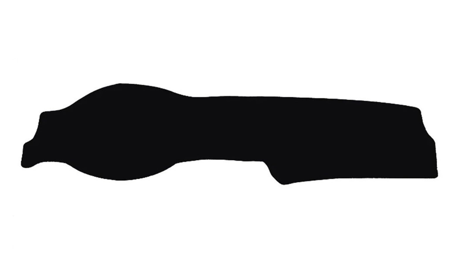 Auto Dash Mat Für A6 C6 3rd Gen 2005-2008 2009 2010 2011 Auto Dashboard Abdeckung Dash Mat Dashmat Matten Sonnenschutz Pad Instrument Plattform Teppich Auto Dashboard Cover(Schwarz) von Cvgffs