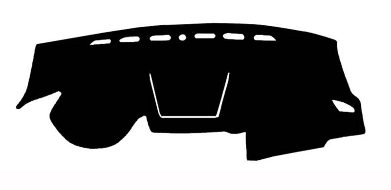 Auto Dash Mat Für Changan Chana CS55 2017-2019 Auto Armaturenbrettabdeckung Armaturenbrettmatte Teppich Sonnenschutzpolster Kissen Anti-Sonne Anti-UV Anti-Schmutz Auto Dashboard Cover(RHD Red) von Cvgffs