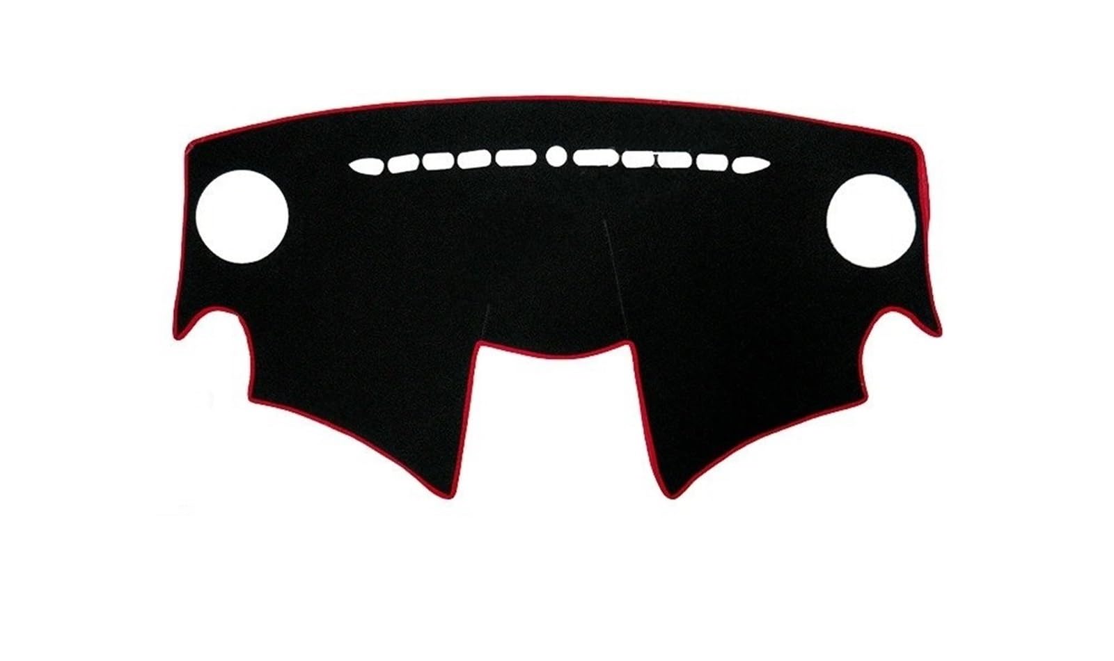 Auto Dash Mat Für Chevrolet Für Spark 2013 2014 2015 Auto Dashboard Abdeckung Dash Matte Sonnenschutz Anti-Uv Teppiche Auto Dashboard Cover(Red Edge) von Cvgffs