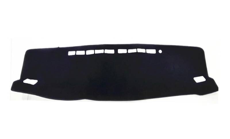 Auto Dash Mat Für Fortuner 2016 2017 2018 Auto Armaturenbrett Abdeckung Dash Mat Dashmat Matten Sonnenschutz Pad Auto Dashboard Cover(Schwarz) von Cvgffs
