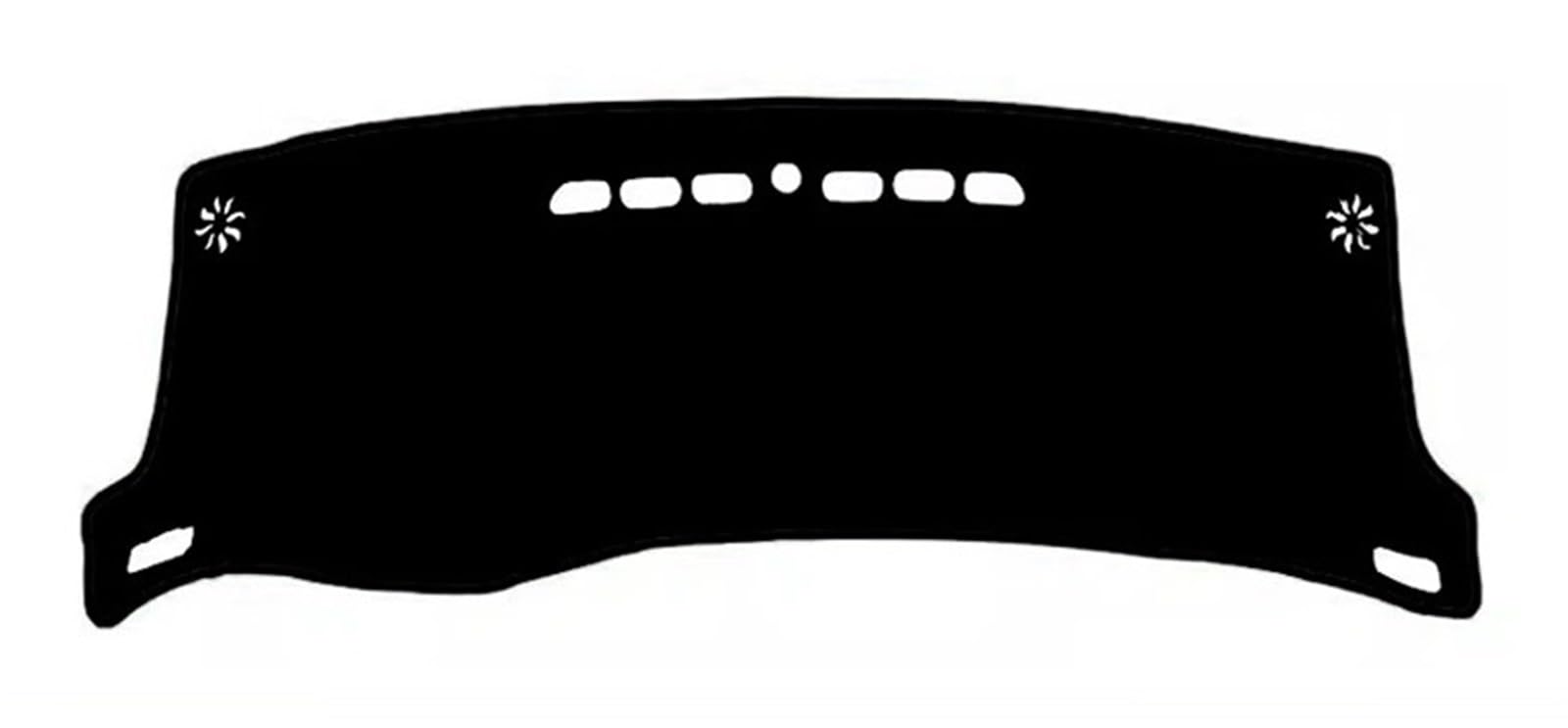 Auto Dash Mat Für GAC Für Trumpchi GS3 2021 2022 Auto Armaturenbrett Abdeckung Teppich Armaturenbrett Matte Sonnenschutz DashMat Anti-UV Anti-Sonnen Teppich Pad Auto Dashboard Cover(RHD Blue Edge) von Cvgffs