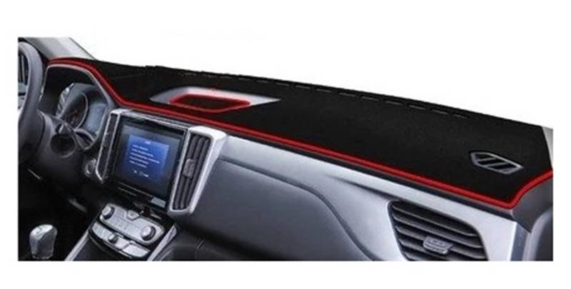 Auto Dash Mat Für Great Für Wall Für Greatwall Pao 2019 2020 Auto Armaturenbrett Vermeiden Licht Pad Instrument Plattform Schreibtisch Abdeckung Matten Teppiche Auto Dashboard Cover(Red) von Cvgffs