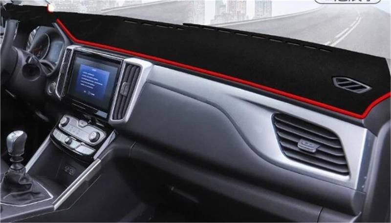 Auto Dash Mat Für Great Für Wall Für Greatwall Pao 2019 2020 Auto Armaturenbrett Vermeiden Licht Pad Instrument Plattform Schreibtisch Abdeckung Matten Teppiche Auto Dashboard Cover(Red 1) von Cvgffs