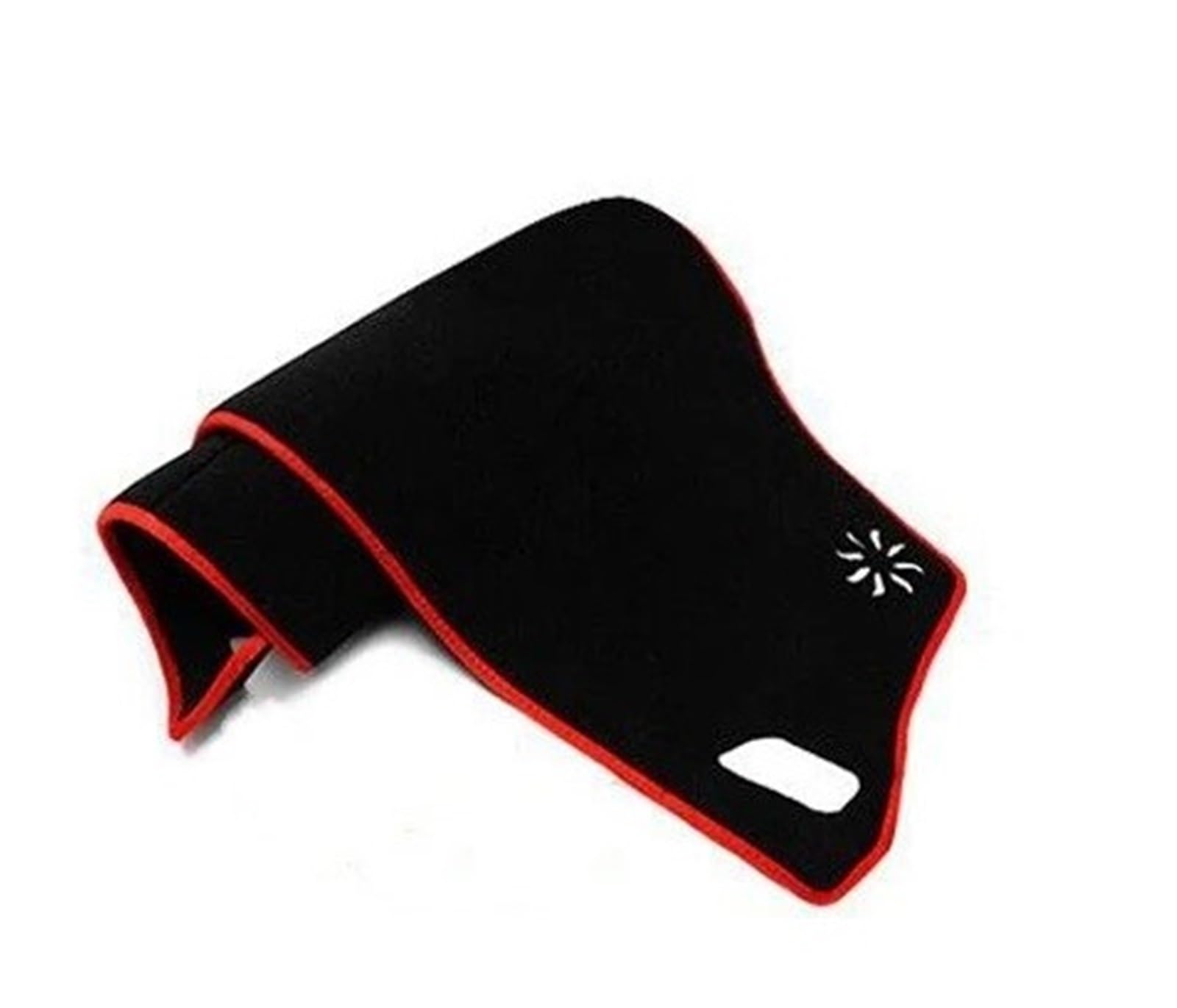 Auto Dash Mat Für Hyundai Für KONA Kauai 2018 2019 Dash Matte Dashboard Abdeckung Pad Sonnenschutz Armaturenbrett Abdeckung Teppich Auto Dashboard Cover(Red) von Cvgffs