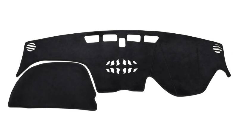 Auto Dash Mat Für Hyundai Für Santa Für Fe HEV 2019 2020 2021 2022 2023 Auto Armaturenbrettmatte Santafe Sonnenschutz Schutzteppich Auto Dashboard Cover(RHD Black) von Cvgffs