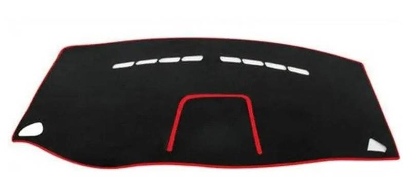 Auto Dash Mat Für JAC Für M3 2015 2016 Auto Armaturenbrett Vermeiden Licht Pad Instrument Plattform Schreibtisch Abdeckung Matten Teppiche Auto Dashboard Cover(RED) von Cvgffs