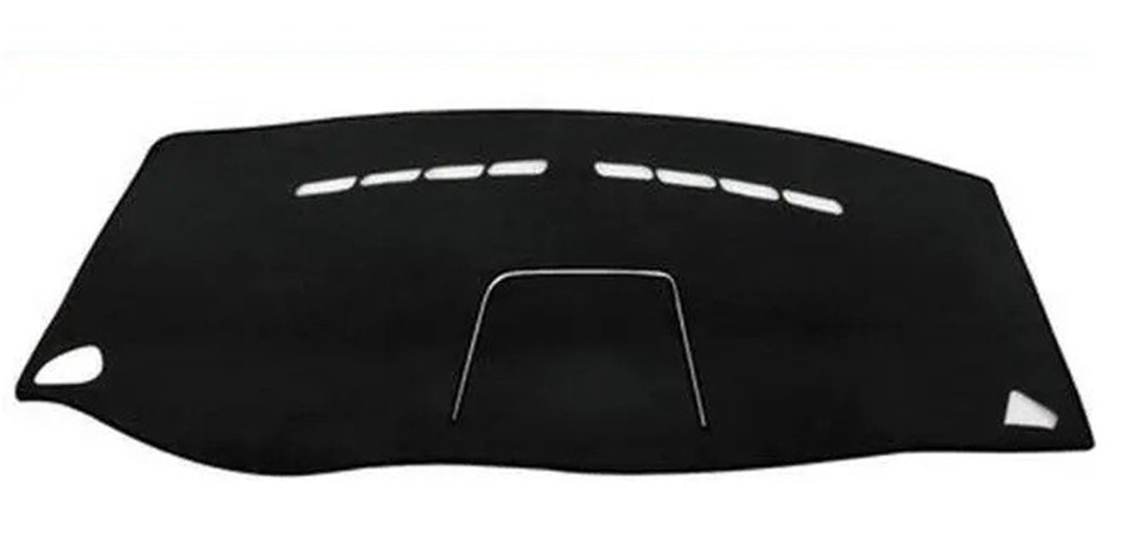 Auto Dash Mat Für JAC Für M3 2015 2016 Auto Armaturenbrett Vermeiden Licht Pad Instrument Plattform Schreibtisch Abdeckung Matten Teppiche Auto Dashboard Cover(Schwarz) von Cvgffs
