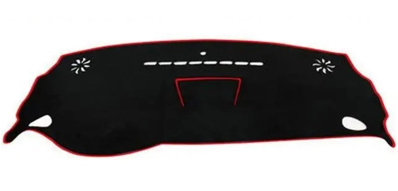 Auto Dash Mat Für JAC Für M5 2014 2015 2016 Auto Armaturenbrett Vermeiden Sie Lichtpad Instrumentenplattform Schreibtischabdeckung Matten Teppiche Zubehör Auto Dashboard Cover(RED) von Cvgffs