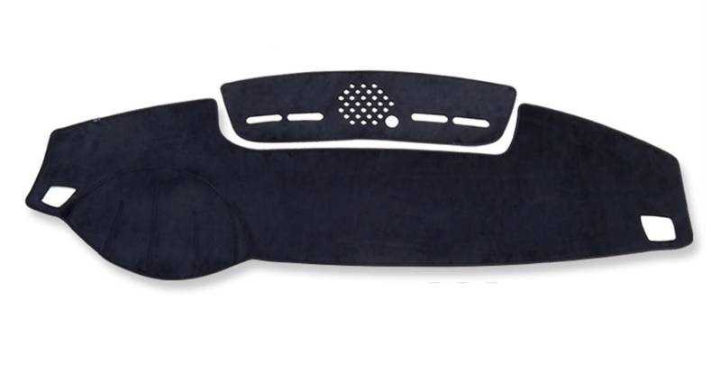 Auto Dash Mat Für Land Für Rover LR3 LR4 Discovery 3 4 2005-2016 Auto Armaturenbrettmatte Sonnenschutz Schutzteppich Armaturenbrettmatte Auto Dashboard Cover(LHD Black) von Cvgffs