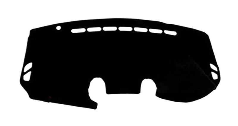 Auto Dash Mat Für Mazda 2 2008-2014 Vordere Armaturenbrettabdeckung Teppichverkleidung Auto Schwarzes Armaturenbrett Hitzebeständige Matte Anti-Sonnenschutz Pad Auto Dashboard Cover von Cvgffs