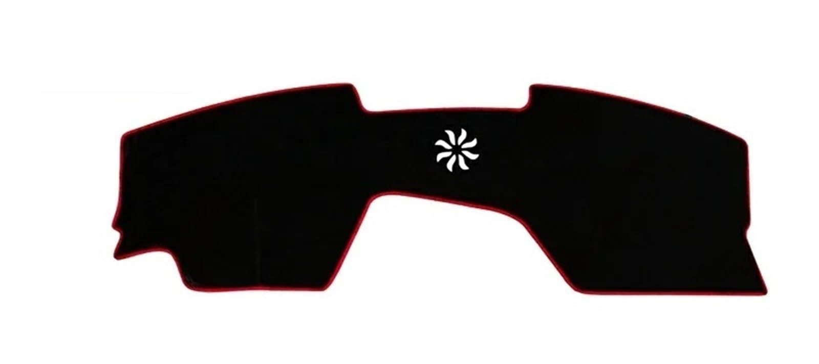 Auto Dash Mat Für Mazda 3 BP Axela 2019 2020 2021 2022 2023 Auto Armaturenbrett Abdeckung Instrument Schreibtisch Sonnenschutz Matte Dash rutschfeste Pad Auto Dashboard Cover(A LHD Red Side) von Cvgffs