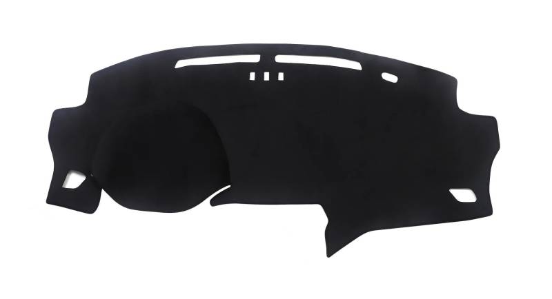 Auto Dash Mat Für Nissan Für Leaf 2017 2018 2019 2020 2021 2022 2023 Auto Dashboard Matte Sonnenschirm Schutz Teppich Auto Dashboard Cover(LHD Black) von Cvgffs