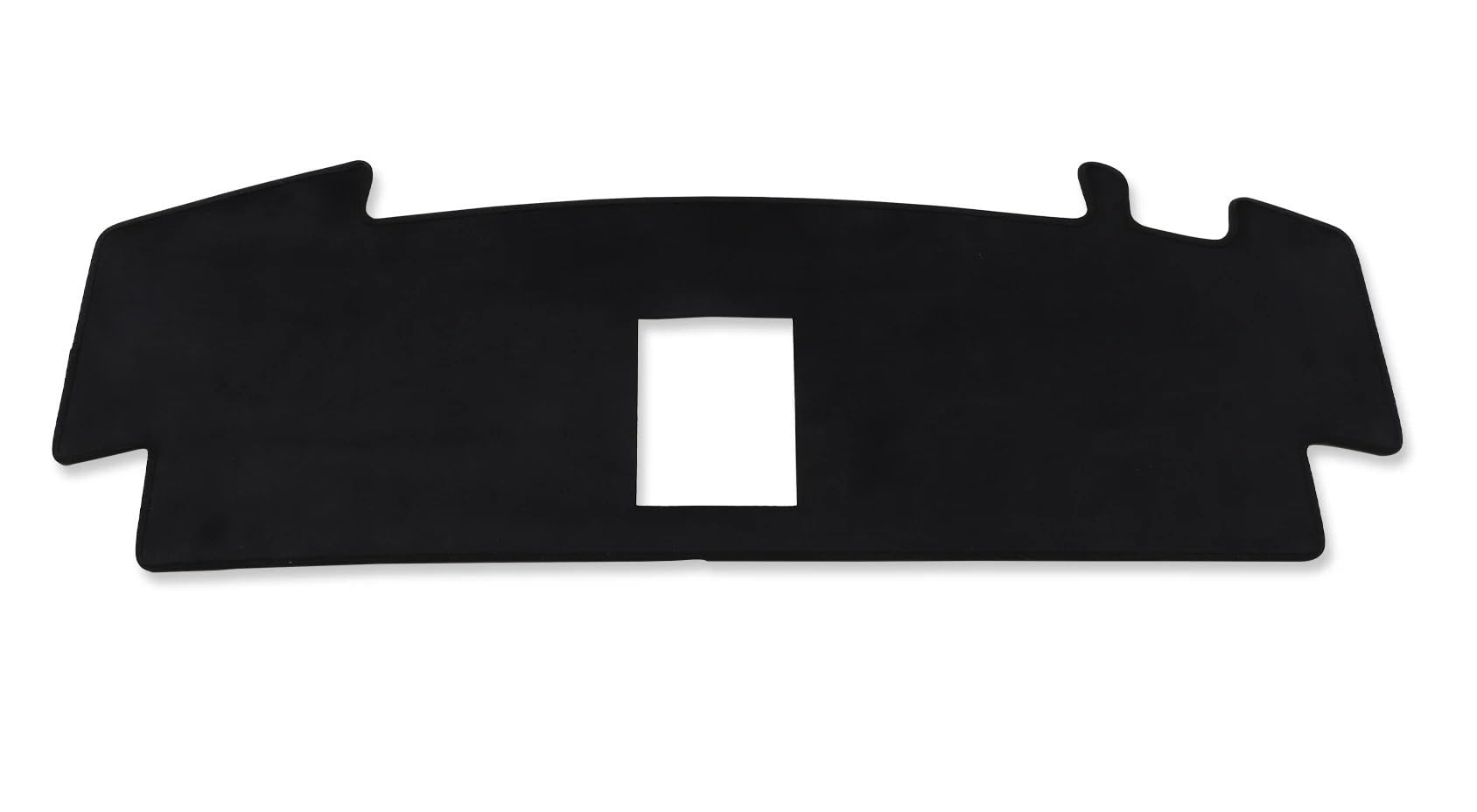 Auto Dash Mat Für Nissan Für Sakura 2020 2021 2022 2023 2024 Auto Dashboard Matte Sonnenschirm Schutz Teppich Dash Matte Auto Dashboard Cover(RHD Black) von Cvgffs