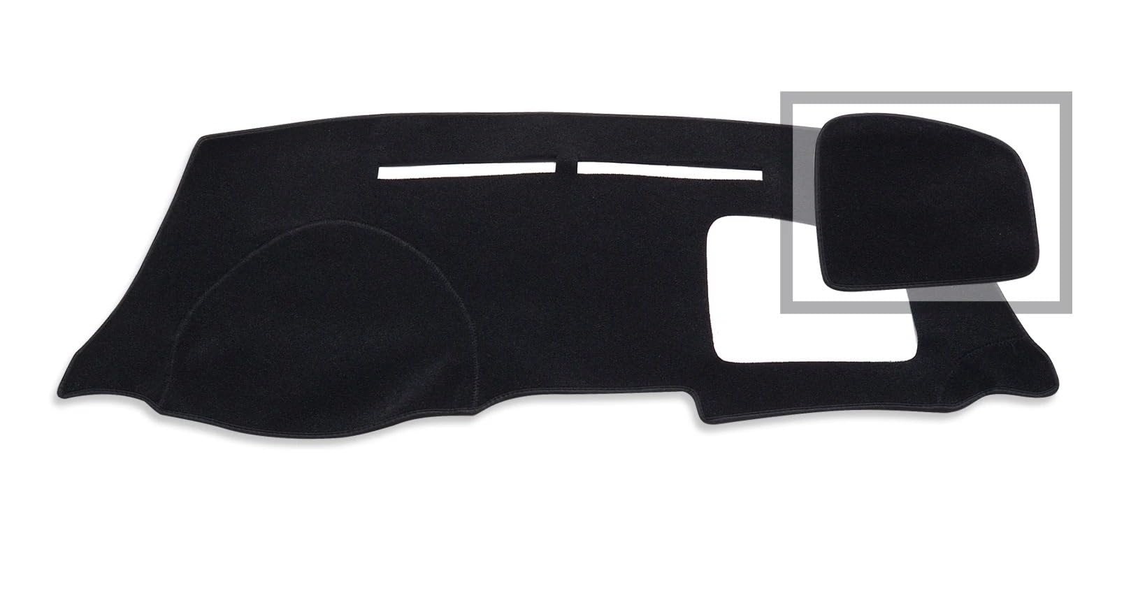 Auto Dash Mat Für Nissan Note E12 2012 2013 2014 2015 2016 2017 2018 2019 2020 2021 2022 2023 Auto Dashboard Matte Zubehör Sonnenschutz Schutz Pad Auto Dashboard Cover(Left Rudder) von Cvgffs
