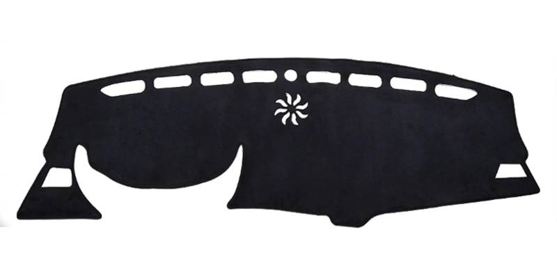 Auto Dash Mat Für Peugeot 3008 5008 2017 2018 2019 2020 Auto Dashboard Matte Sonnenschirm Schutz Teppich Dash Mat Dashmat Auto Dashboard Cover(LHD Black) von Cvgffs