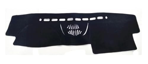 Auto Dash Mat Für SsangYong Für Rexton 2007-2017 LHD RHD 2 Lagige Auto Armaturenbrett Abdeckung Armaturenbrett Matte Teppich Sonnenschutz Armaturenbrett Abdeckung Auto Dashboard Cover(LHD Blue) von Cvgffs