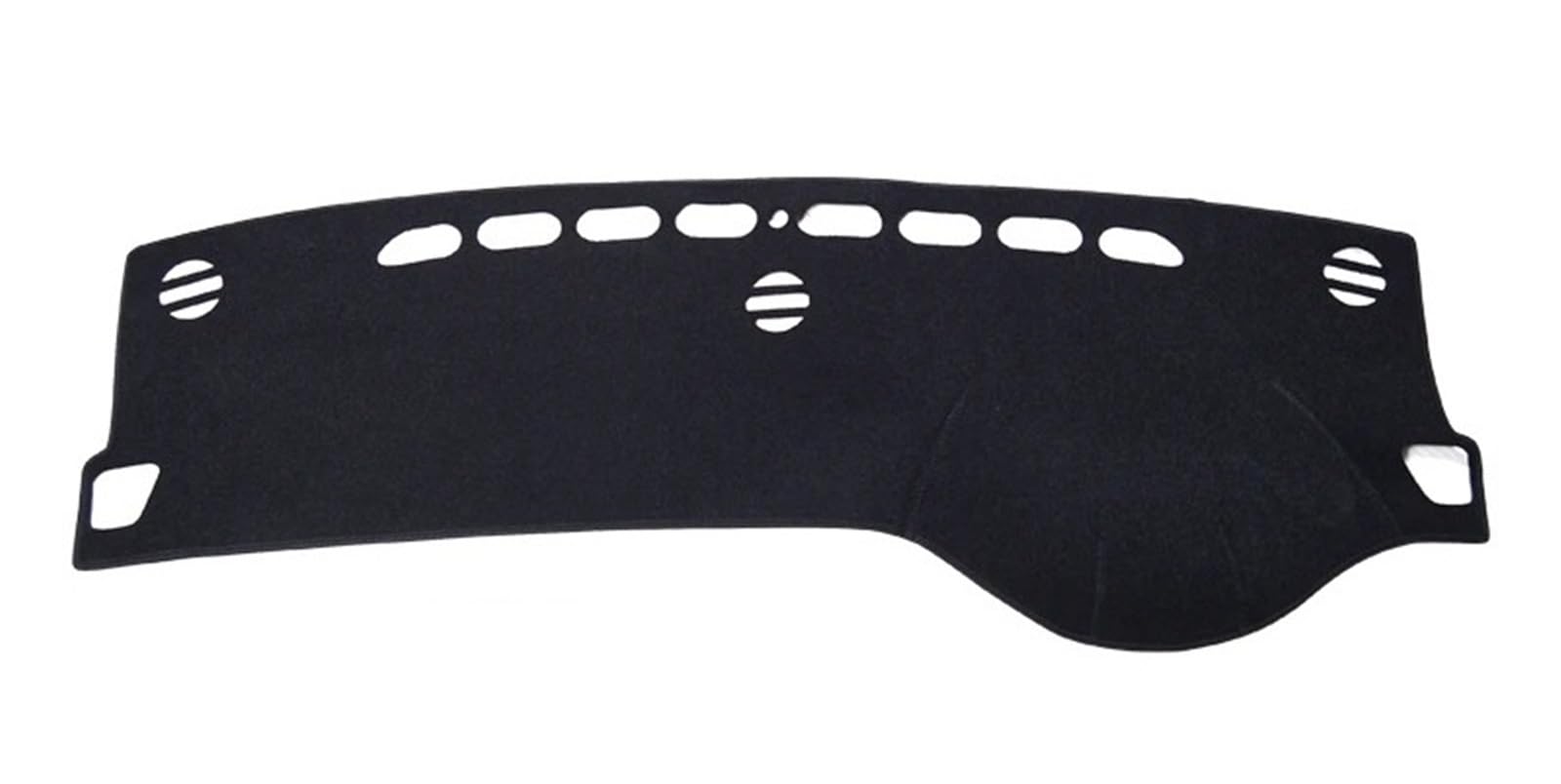 Auto Dash Mat Für Suzuki SX4 S-Cross SCROSS 2014 2015 2016 2017 2018 2019 Auto Dashboard Matte Sonnenschirm Schutz Teppich Dash Matte Auto Dashboard Cover(RHD Black) von Cvgffs