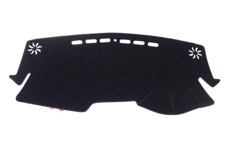 Auto Dash Mat Für Toyota Für C-HR Für CHR C HR 2016 2017-2023 Auto Armaturenbrettmatte Sonnenschutz Schutzteppich Armaturenbrettmatte Dashmat Auto Dashboard Cover(Black RHD) von Cvgffs