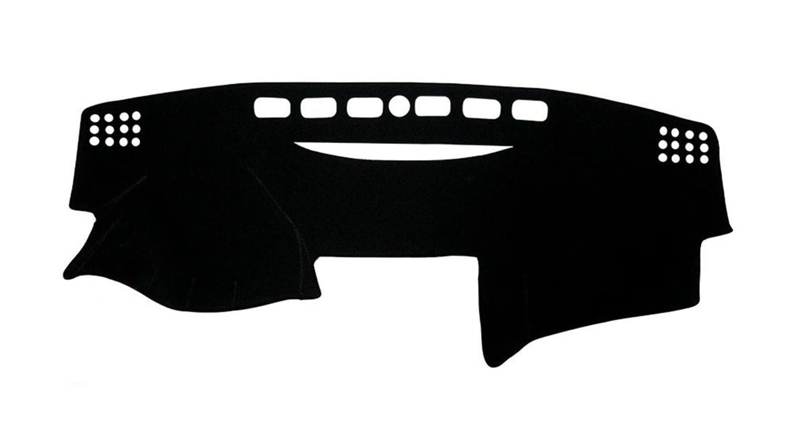 Auto Dash Mat Für Toyota Für Camry 2007 2008 2009 2010 2011 Autobrettabdeckung Pad Teppich Armaturenbrettmatte Sonnenschutz Anti-UV-Armaturenbrettabdeckung Auto Dashboard Cover(Schwarz) von Cvgffs