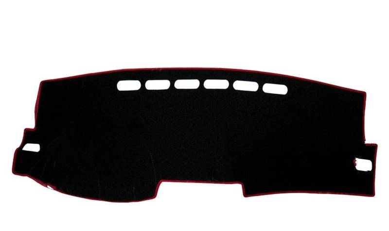 Auto Dash Mat Für Toyota Für Corolla 2007 2008 2009 2010 2011 2012 2013 Auto Dashboard Abdeckung Dash Matte Sonnenschutz Auto Dashboard Cover(Red Edge-RHD) von Cvgffs