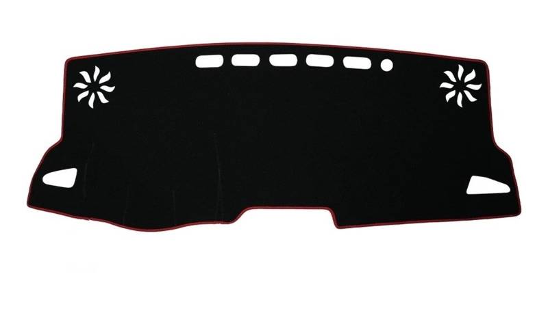 Auto Dash Mat Für Toyota Für Corolla E210 12th 2019 2020 2021 2022 2023 2024 Dash Matte Anti-Uv Teppiche Auto Dashboard Cover(Red Polyester) von Cvgffs